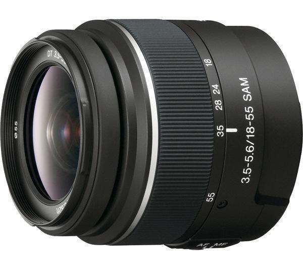 Sony SAL-1855 SAM 18-55mm f/3.5-5.6 Aspherical Lens - NO Autofocus for Spares or Repairs