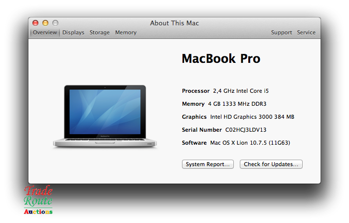 MacBook Pro 13.3-inch | Core i5  - Apple Laptop