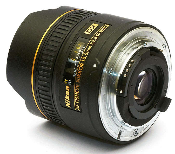 Nikon AF DX Fisheye-NIKKOR 10.5mm f/2.8G ED Lens