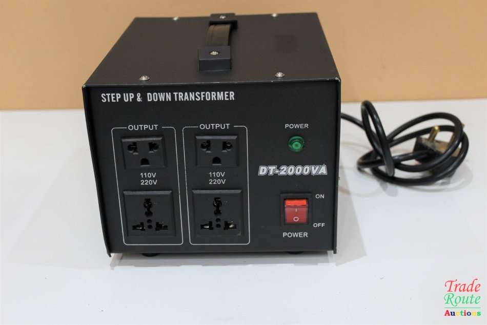 STEP UP AND STEP DOWN TRANSFORMER 110V TO 220V DT-2000VA 220V TO 11OV