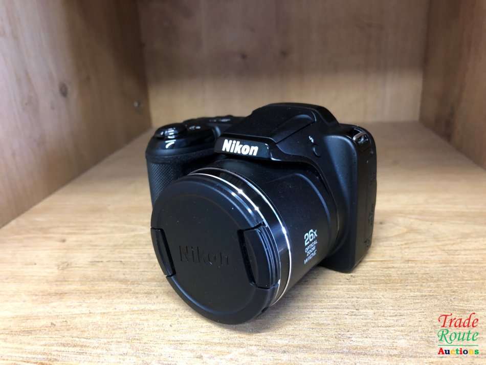 Nikon Coolpix L320 16.1MP Digital Camera with 26x Optical Zoom [ BLACK ] 720p HD Video