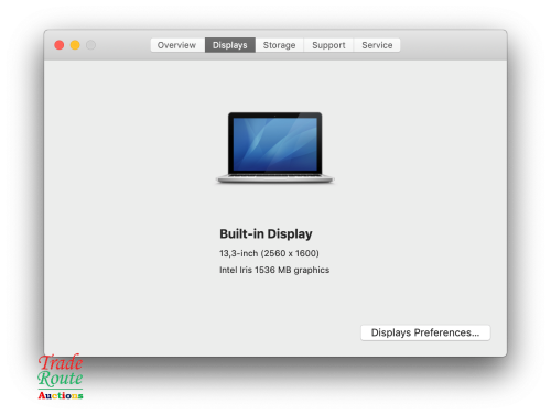 MacBook Pro 13.3-inch 2014 Retina | Core i5 2.6GHz | 8GB RAM | 256GB SSD