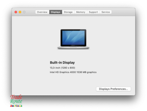 MacBook Pro 13.3-inch | Core i5 2.5GHz | 8GB RAM | 500GB HDD | Apple Laptop Notebook