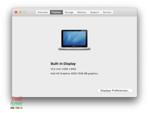 MacBook Pro 13.3-inch | Core i5 2.5GHz | 8GB RAM | 500GB HDD | Apple Laptop [CRACKED OUTER GLASS]