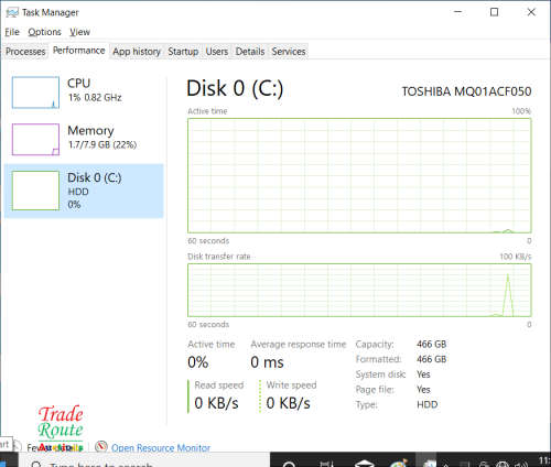 HP ProDesk 600 G1 Desktop Mini Computer | Core i7 4765T 2.0Ghz | 8GB RAM | 500GB HDD