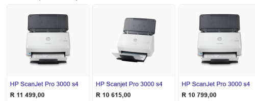 HP ScanJet Pro 3000 s4 Up to 40 ppm 600 x 600 dpi A4 Sheet-fed Scanner
