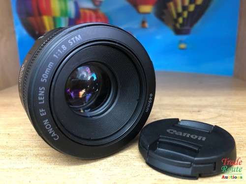 Canon EF 50mm f/1.8 STM Lens for Canon DSLR Cameras