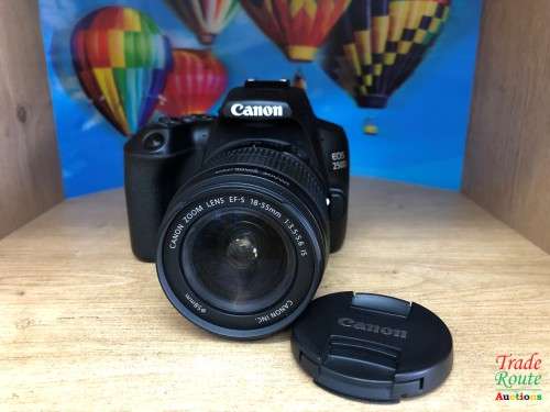 Canon EOS 250D DSLR Camera Kit - 24.1MP - DIGIC 8 - UHD 4K Video and 4K Time-Lapse Movie