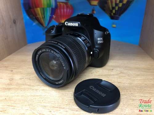 Canon EOS 250D DSLR Camera Kit - 24.1MP - DIGIC 8 - UHD 4K Video and 4K Time-Lapse Movie