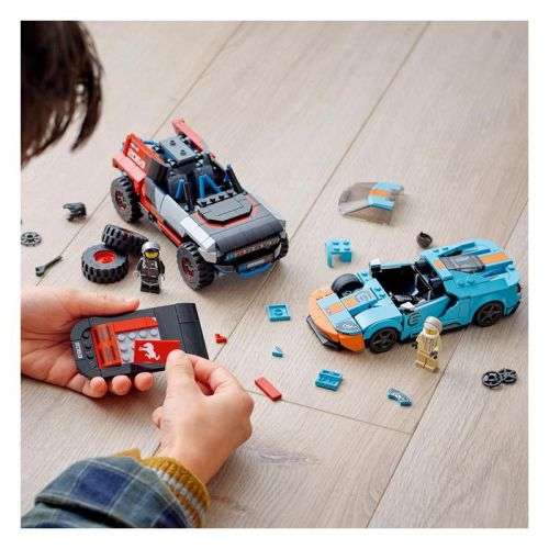 LEGO® Speed Champions Ford GT Heritage Edition and Bronco R Set 76905
