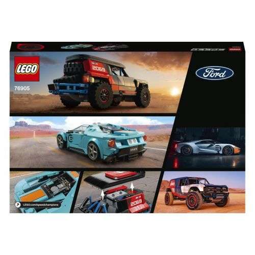 LEGO® Speed Champions Ford GT Heritage Edition and Bronco R Set 76905