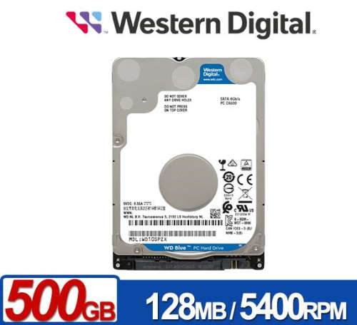WD BLUE 500GB HDD for Laptops