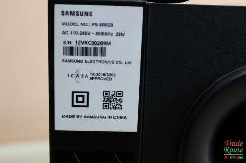 Samsung Harmon/Kardon Wireless Home Theater Soundbar (HW-Q70R) & Subwoofer (PS-WM20) + REMOTE