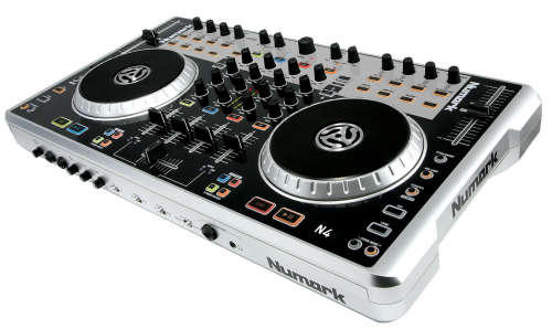 NUMARK N4 DJ CONTROLLER -  Numark N4 4-DECK DJ Controller With Mixer