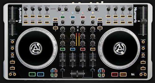NUMARK N4 DJ CONTROLLER -  Numark N4 4-DECK DJ Controller With Mixer