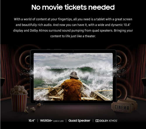 Samsung Galaxy Tab A7 Tablet  (32GB) LTE & WiFi - 10.4 Inch TouchScreen Tablet [ SM-T505N ]