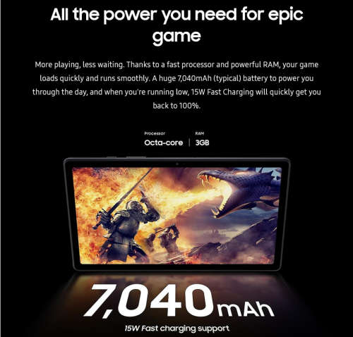 Samsung Galaxy Tab A7 Tablet  (32GB) LTE & WiFi - 10.4 Inch TouchScreen Tablet [ SM-T505N ]