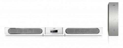 JVC TH-BY970 2.1 Channel Soundbar & Subwoofer - Transparent Sound Bar