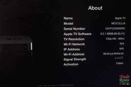 Apple TV A1378 2nd Generation