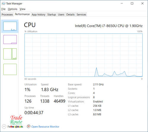 LENOVO THINKPAD T580 15.6 Inch Laptop | CORE i7 8650U 8th Gen 2.1GHz | 16GB RAM | 1TB HDD