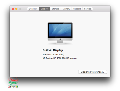 Apple iMAC 21.5 INCH Computer AIO Core i3 3.06Ghz | 8GB RAM | 1TB HDD