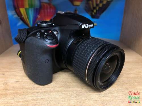 Nikon D3400 24.2 MP CMOS Digital SLR Camera body + Nikon AF-P 18-55 VR Lens Kit