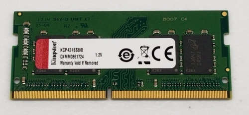 Kingston 8GB DDR4 PC4 KCP421SS8/8 Laptop RAM