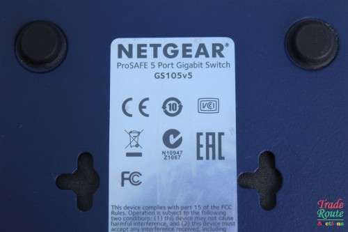 NETGEAR 5 Port Gigabit Network Switch GS105 | Ethernet Switch | Ethernet Splitter | Plug-and-Play