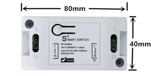 Smart WiFi Switch Wireless Smart Life - Turn your lights/devices on and off with your Phones WiFi