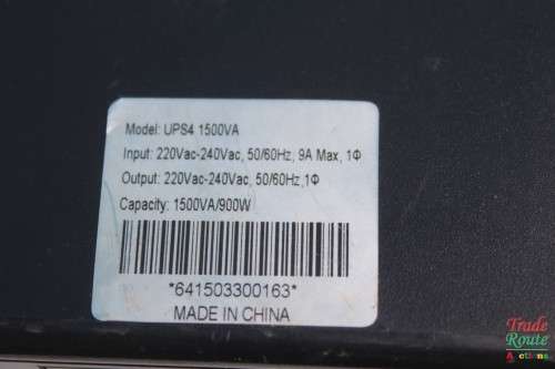 UPS4 1500VA - 900W UPS  [ Salvage Stock - No power ]