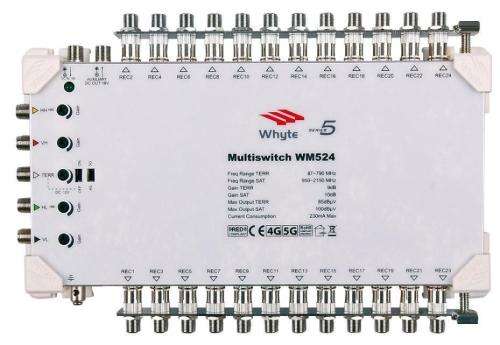 Whyte Series5 WM524 - 5 Wire 24 Multiswitch