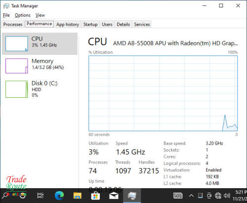 HP COMPAQ 6305 PRO SFF PC | AMD A8-5500B Processor 3.2GHz with Radeon Graphics | Desktop Computer