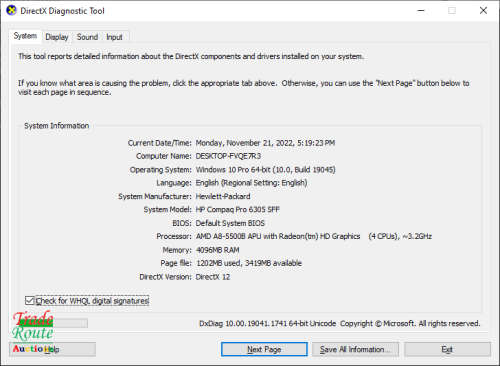 HP COMPAQ 6305 PRO SFF PC | AMD A8-5500B Processor 3.2GHz with Radeon Graphics | Desktop Computer