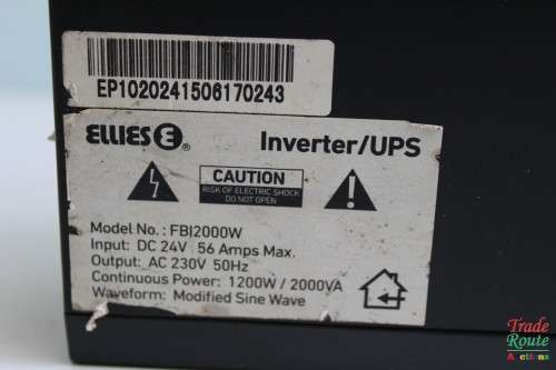 Ellies Power Inverter FBI2000W [ SOLD UNTESTED ]