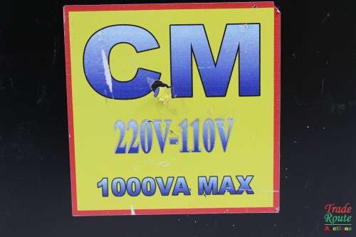 CM 220V to 110V 1000W MAX Step Down Transformer