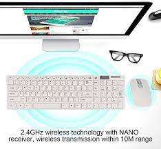 Wireless Keyboard and Mouse Combo For PC Computer & Apple Imacs