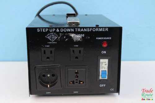STEP UP 110V TO 220V & STEP DOWN 220V TO 110V TRANSFORMER DS-2000