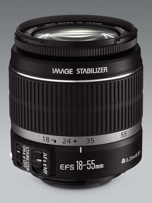 Canon EF-S 18-55mm f/3.5-5.6 IS (IMAGE STABILIZER) Camera Lens for Canon Digital SLR Cameras