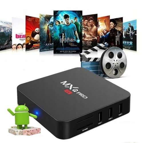Android TV BOX - 4K MXQ Pro Media Player Video Streaming