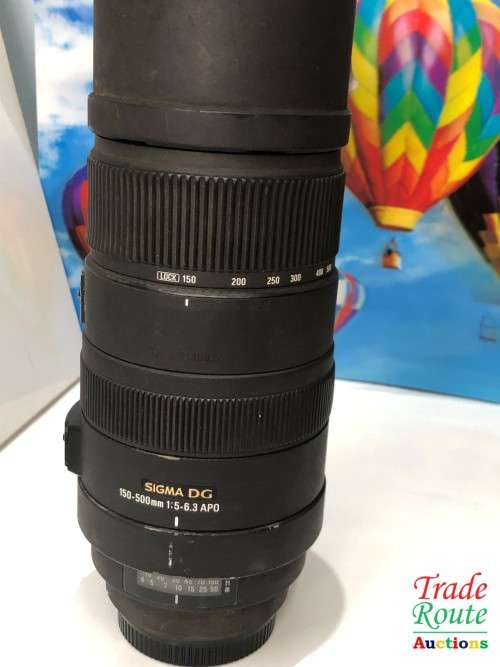 SIGMA 150-500mm F5-6.3 APO DG  TELEPHOTO ZOOM Lens OPTICAL STABILIZER for Canon DSLR Cameras