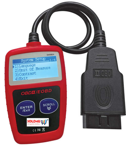 OBD-II Car Fault Detector Code Reader OBD Scanner Diagnostic Tool - Automobile & Cars Several Models