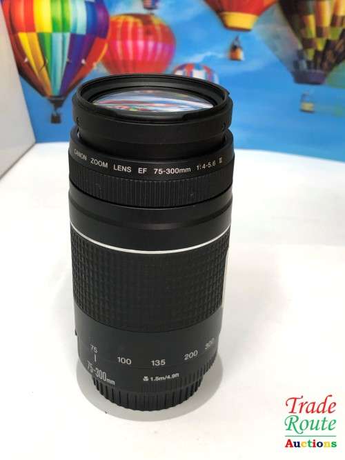 Canon EF 75-300mm 4-5.6 Mark iii Telephoto Zoom Lens for 600D, 650D, 700D, 750D 1200D 1300D Etc