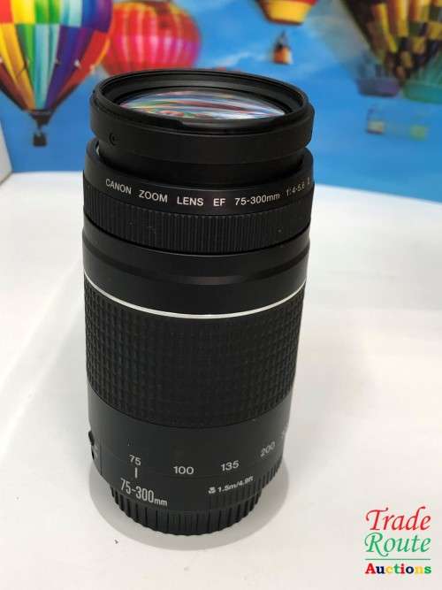 Canon EF 75-300mm 4-5.6 Mark iii Telephoto Zoom Lens for 600D, 650D, 700D, 750D 1200D 1300D Etc