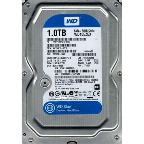 1TB WD BLUE PC HARD DRIVE  - 1 TB HDD