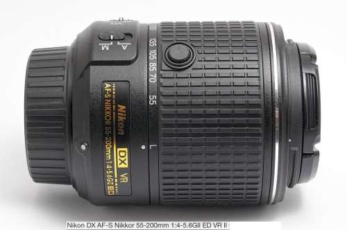 Nikon AF-S DX Nikkor 55-200mm f/45.6G VR II ED Lens