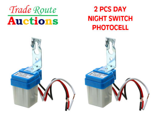 [TWIN PACK 2 PCS ] Day Night Auto Control Switch Day-light Switch 220V 10A Photo Controls Photocell