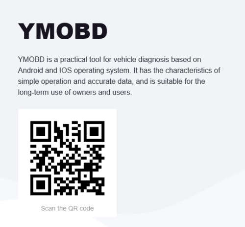 mini 12V Car OBD2 CAN BUS Diagnostic Scanner Tool with Bluetooth Function OBDII YMOBD APP compatible