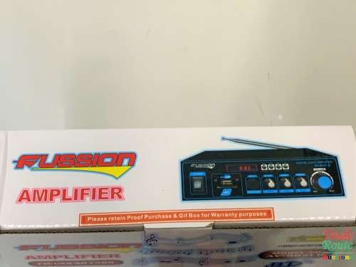 Fussion Digital Audio Amplifier - AV-9031 B FM RADIO - USB - SD CARD - 12V DC / 220V AC