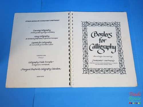 Borders for Calligraphy book by  Margaret Sheperd