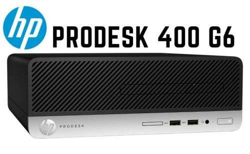 HP Prodesk 400 G6 SFF Desktop Computer | Core i5 9500 9th Gen 3.0Ghz | 8GB RAM | 256GB SSD